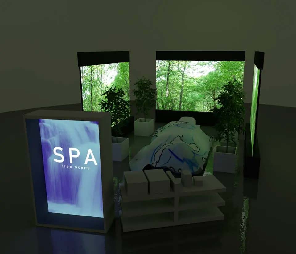 Light Harp Installation