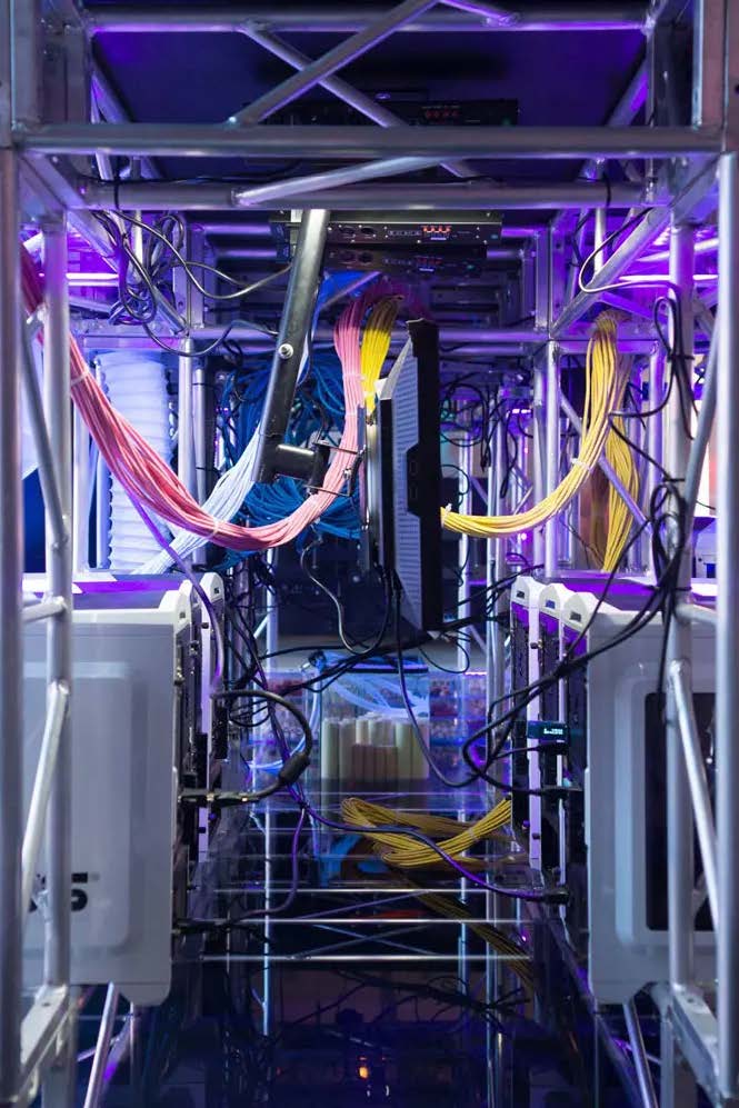 Fiber Optic Starfield